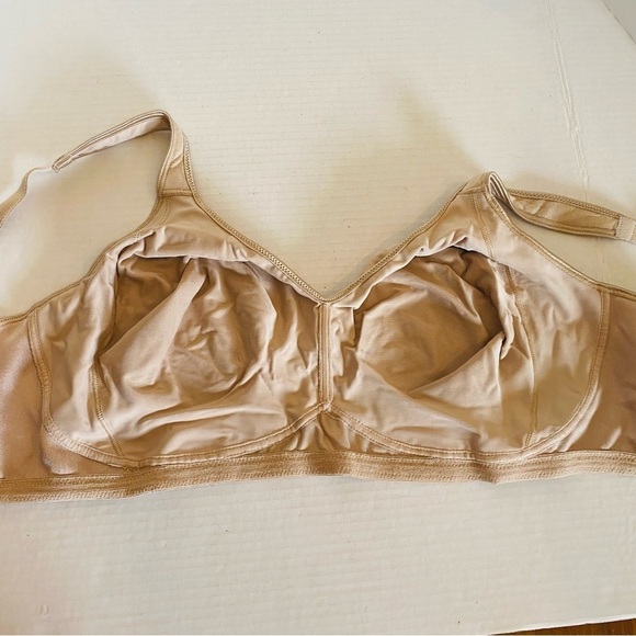 46D Wire Free Bra Playtex NUDE 18 Hour Seamless Side/Back Smoothing - Picture 12 of 14